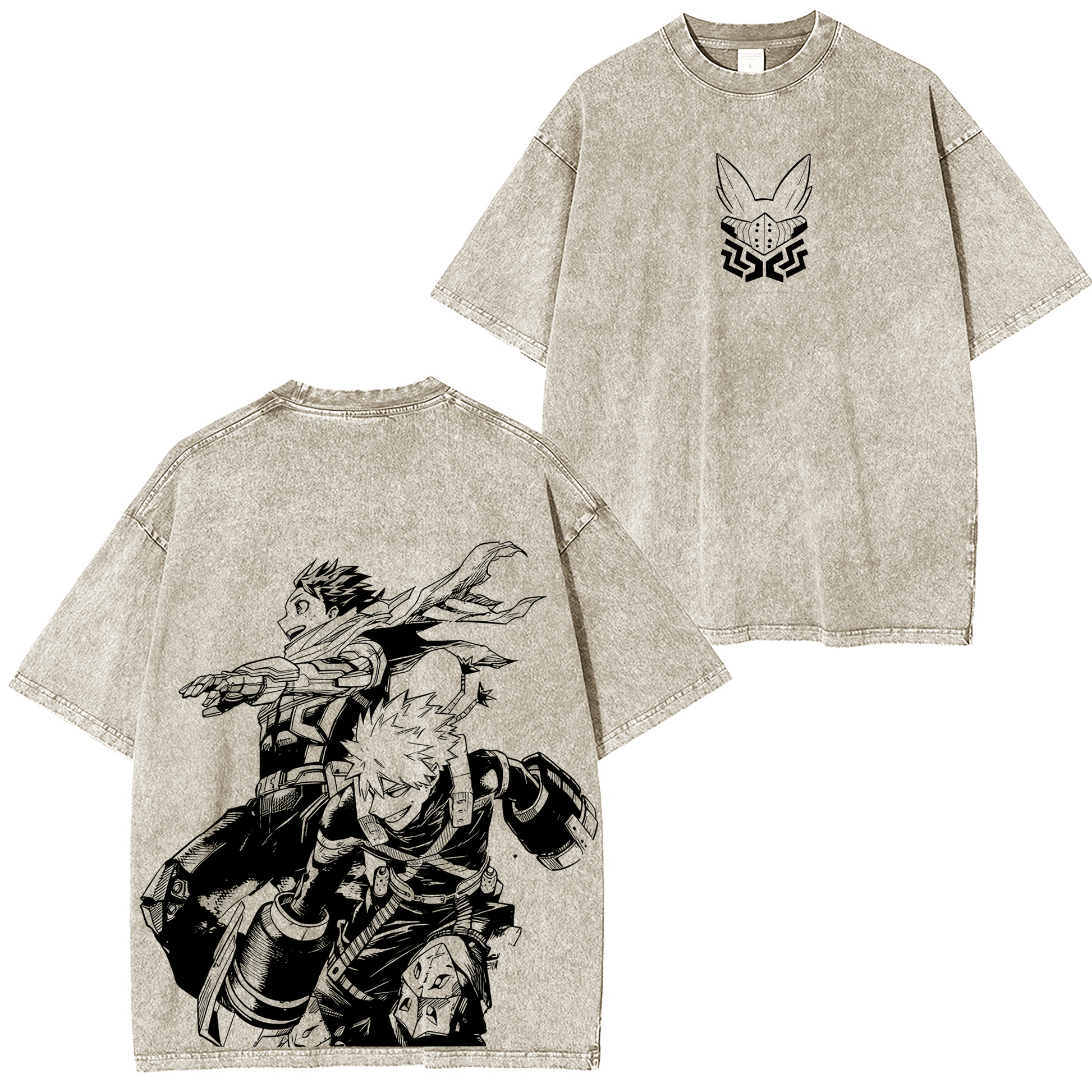My Hero Academia Anime Washed T-shirt/Crewneck/Hoodie