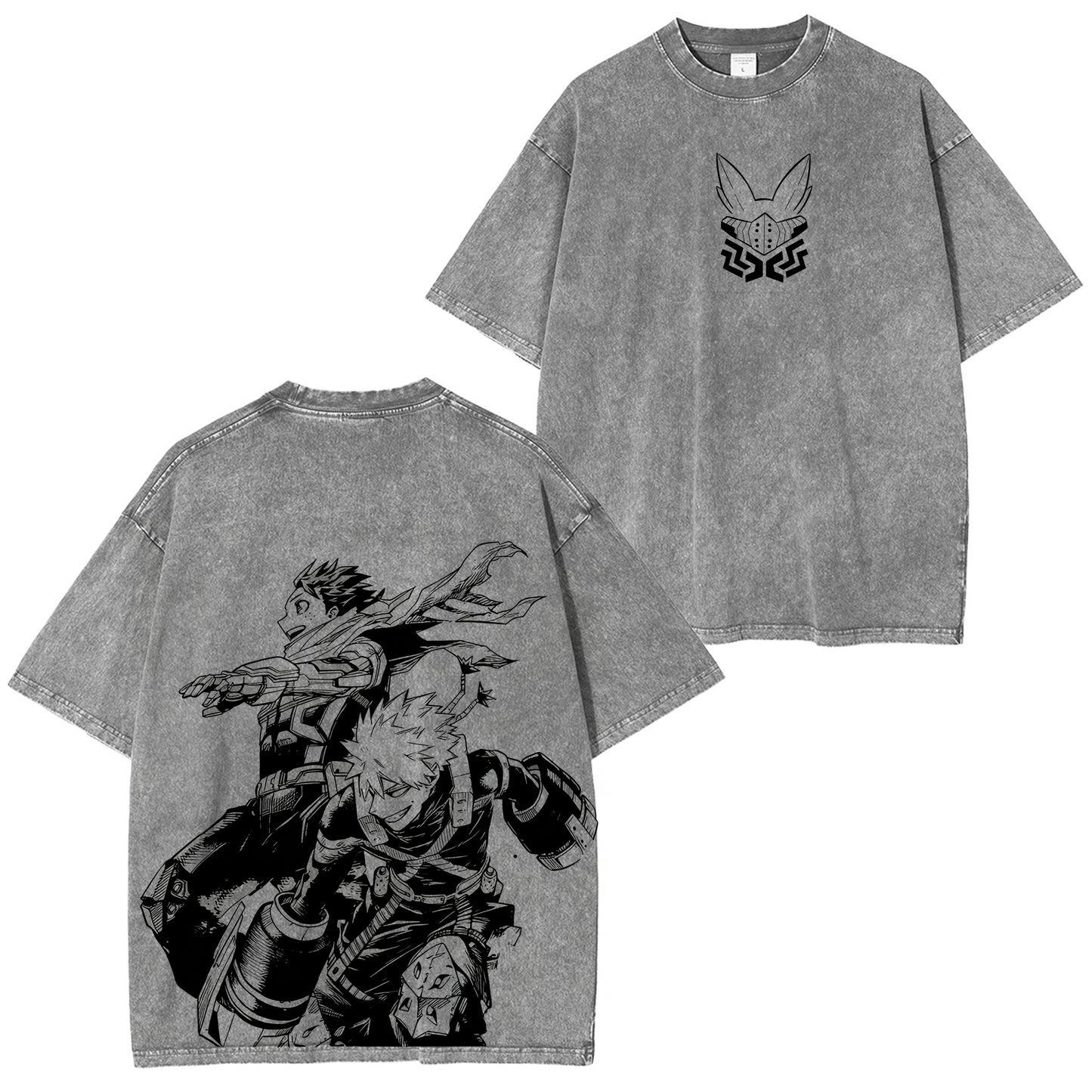My Hero Academia Anime Washed T-shirt/Crewneck/Hoodie