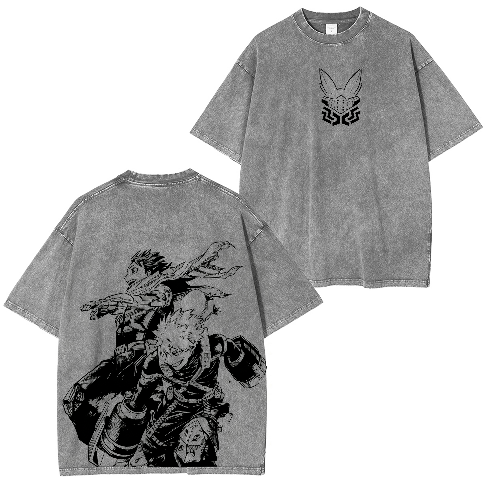 My Hero Academia Anime Washed T-shirt/Crewneck/Hoodie