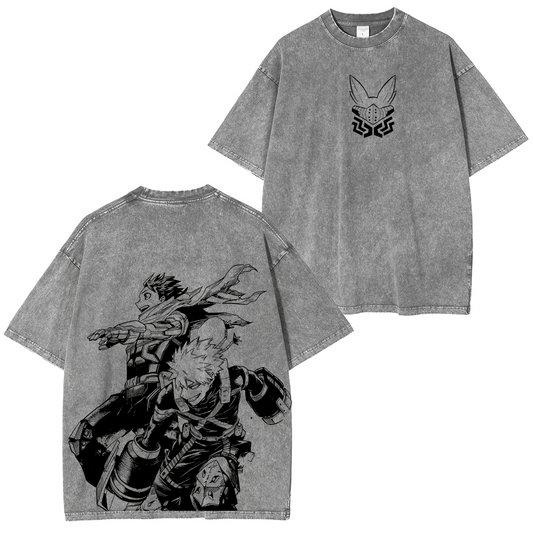 My Hero Academia Anime Washed T-shirt/Crewneck/Hoodie
