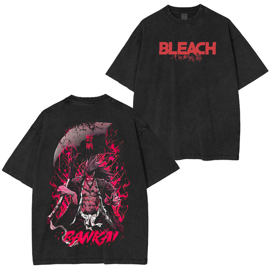 Bleach Anime Washed T-shirt/Crewneck/Hoodie