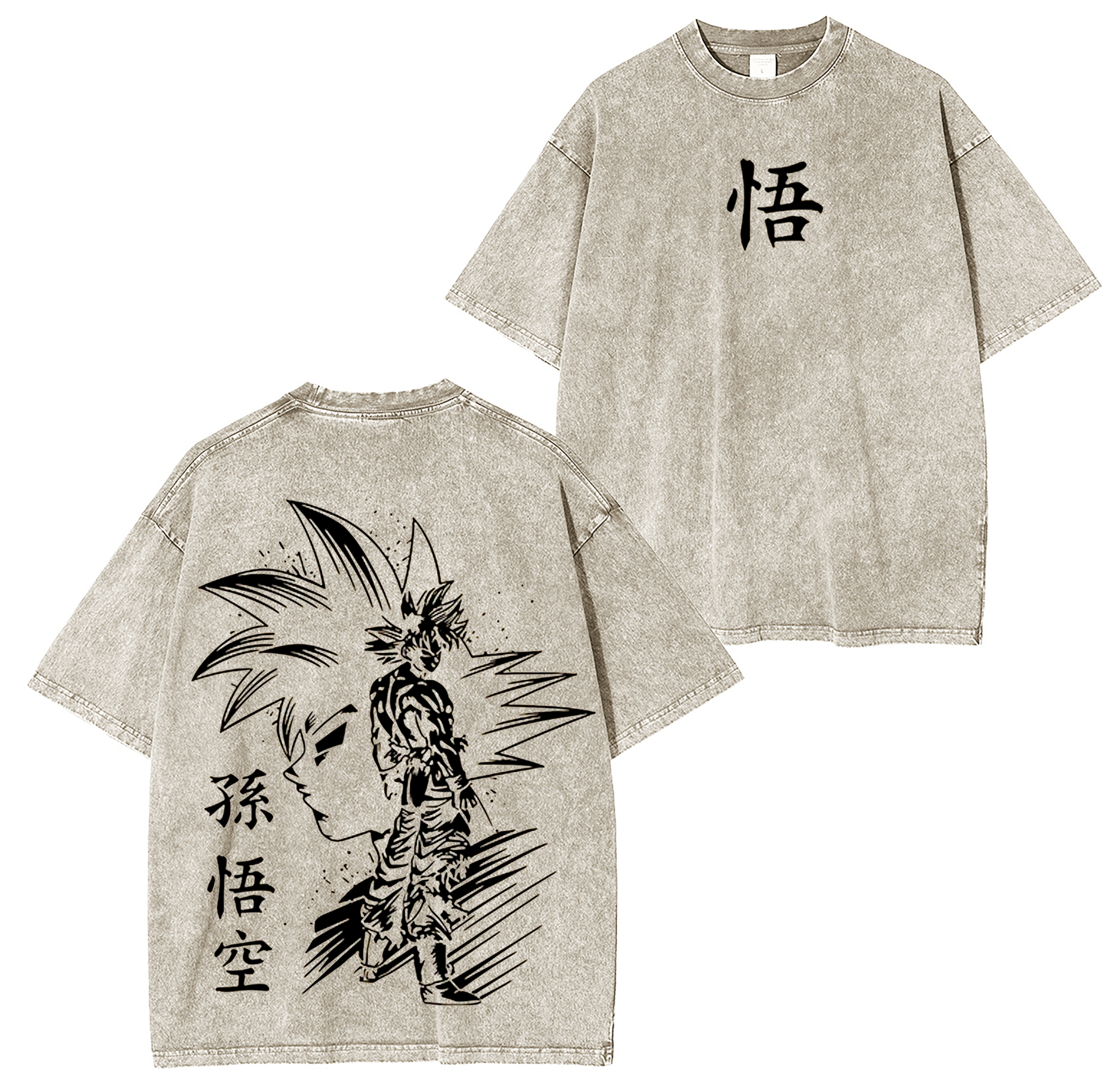 Son Goku - Dragon Ball Z Washed T-shirt/Crewneck/Hoodie