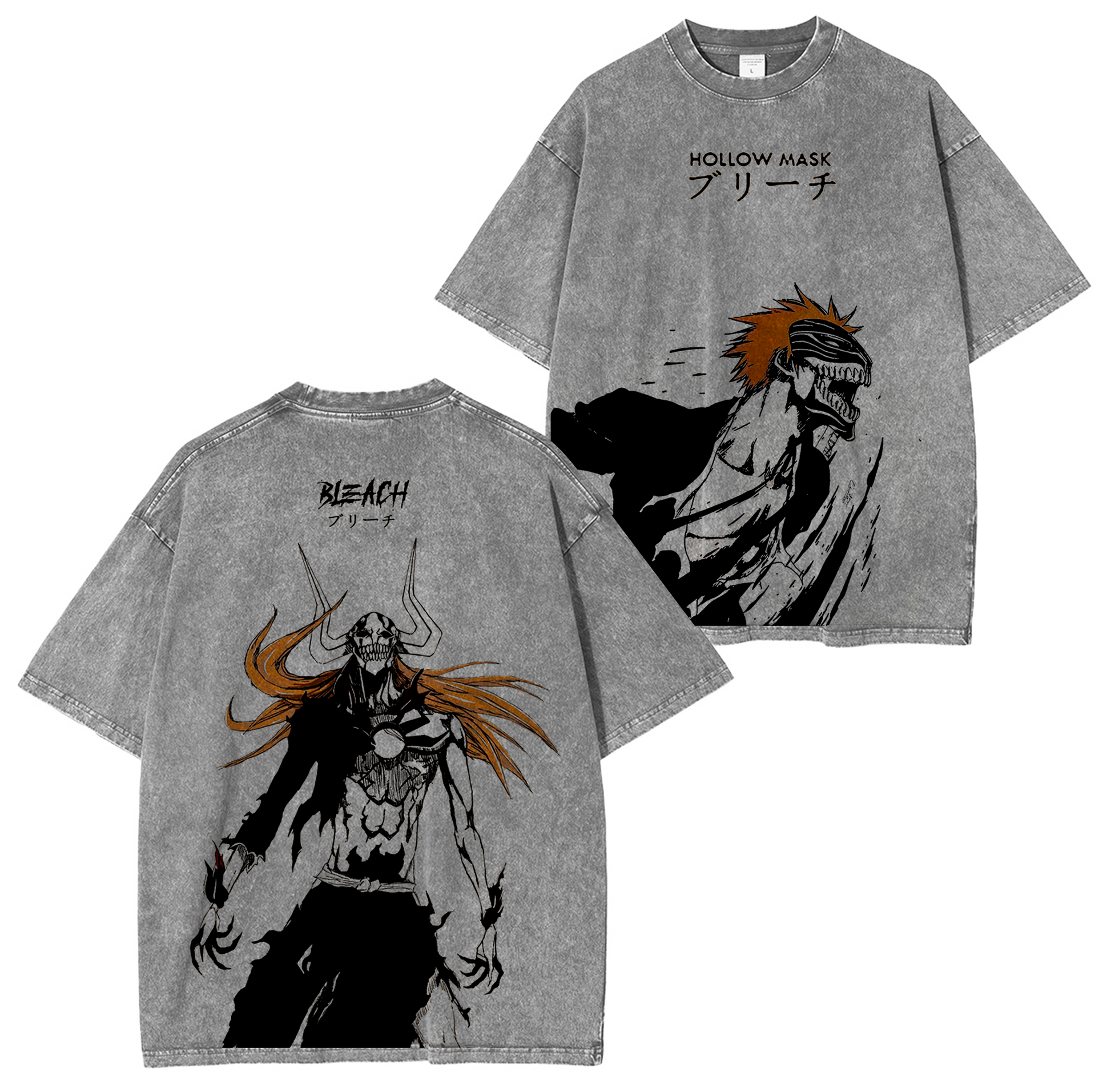 Bleach Anime Washed T-shirt/Crewneck/Hoodie