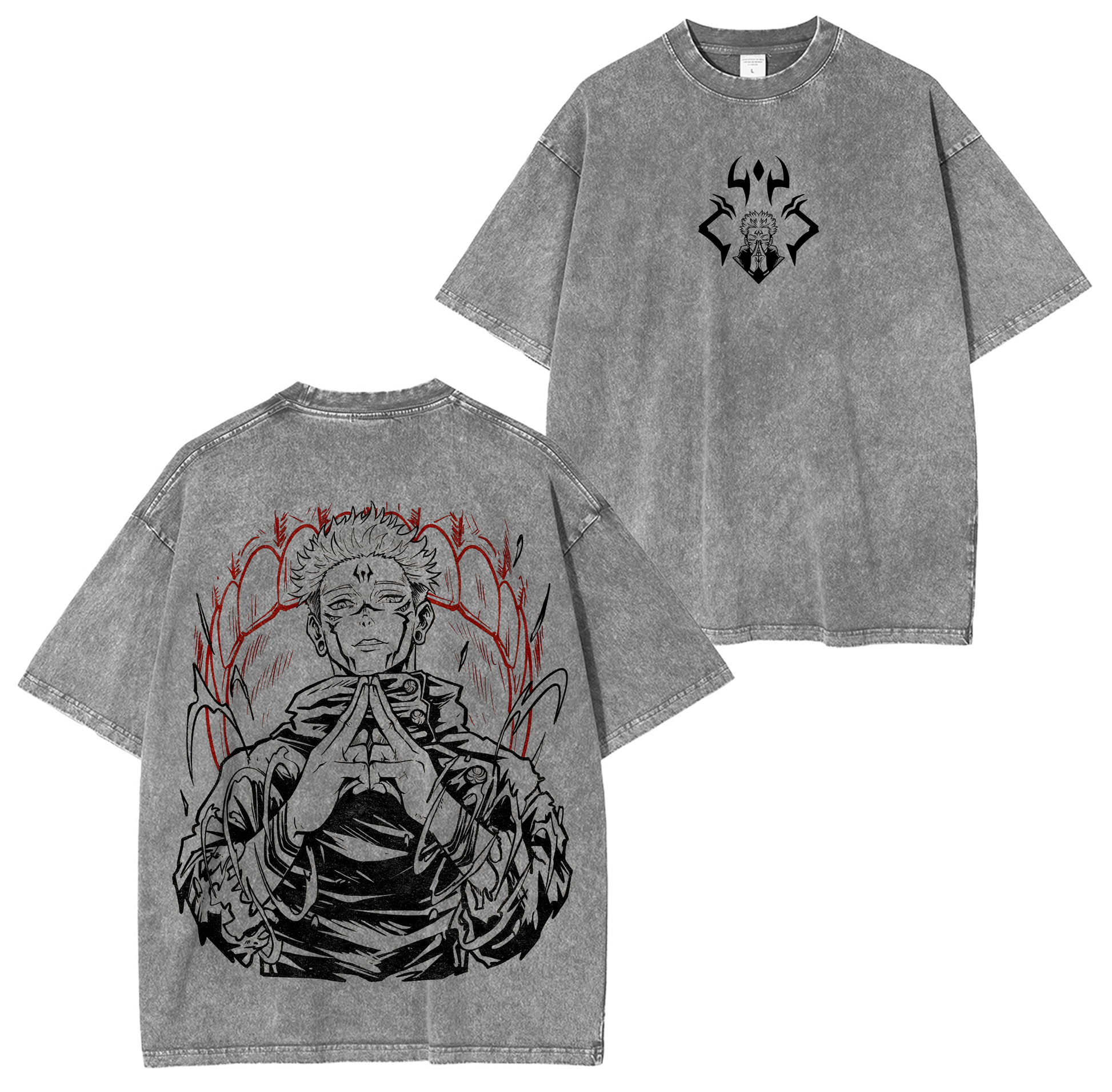 Jujutsu Kaisen Anime Washed T-shirt/Crewneck/Hoodie