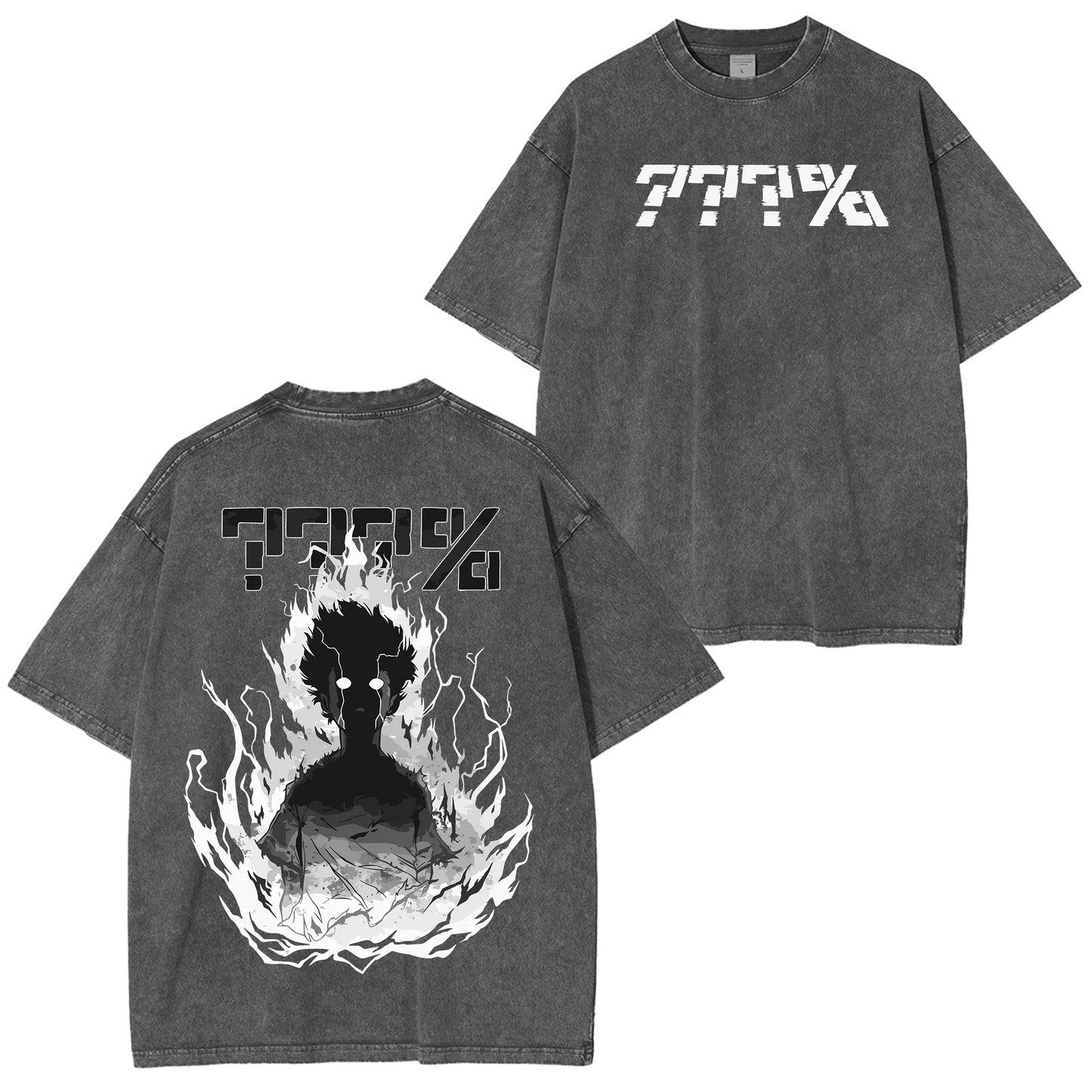 Mob Psycho 100 Vintage Washed T-shirt/Crewneck/Hoodie