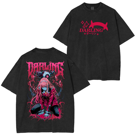 Darling in the Franxx Washed T-shirt/Crewneck/Hoodie