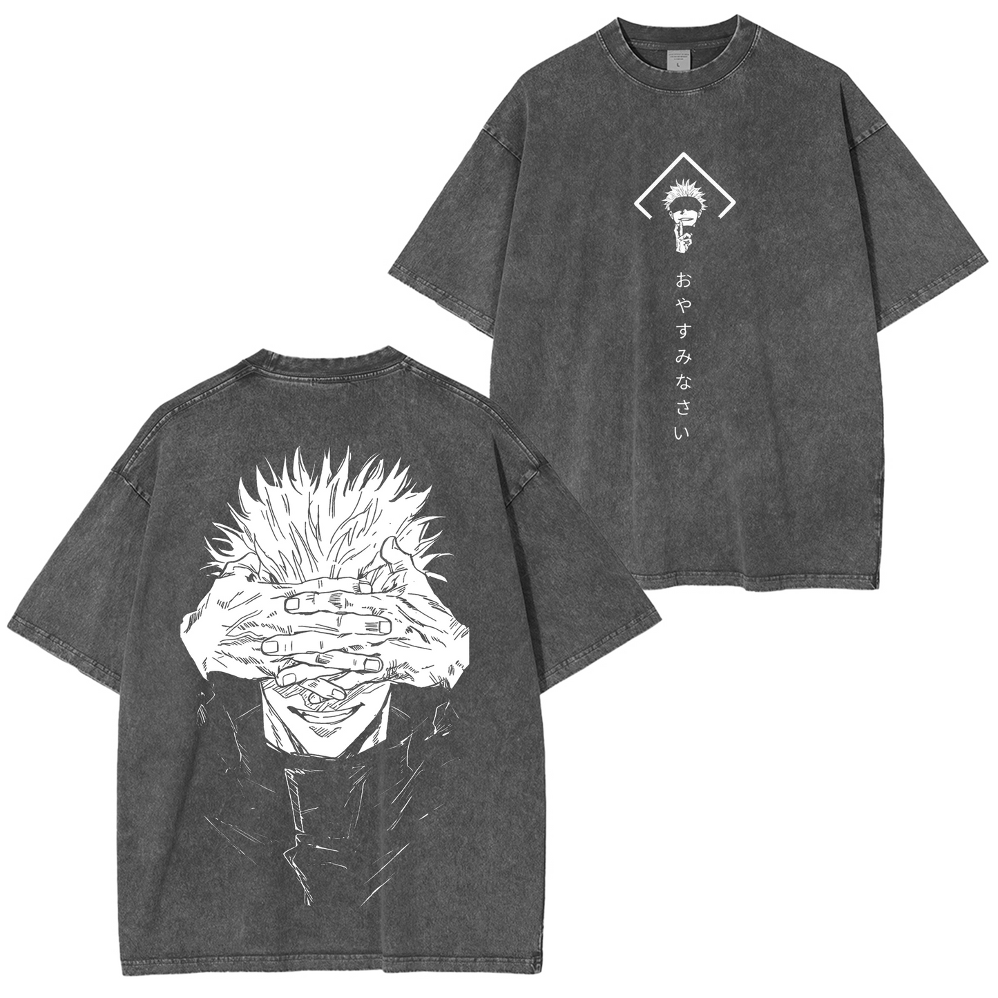 Satoru Gojo, Jujutsu Kaisen Washed T-shirt/Crewneck/Hoodie