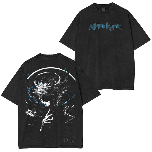 Gojo Satoru,Jujutsu Kaisen Anime Washed T-shirt/Crewneck/Hoodie