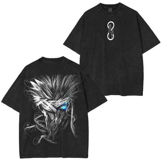 Gojo Satoru The Honored One Red Sensei Jujutsu Kaisen Washed T-shirt/Crewneck/Hoodie