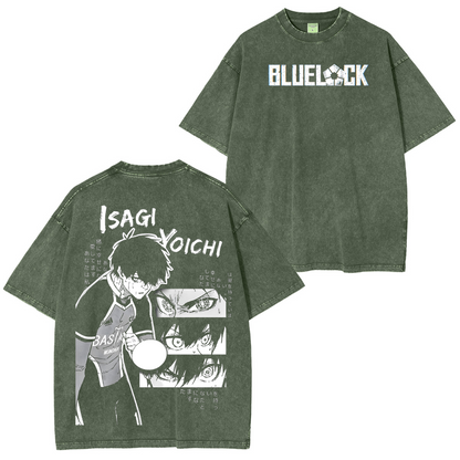 Isagi Yoichi Volley Blue Lock Anime Polera Lavada