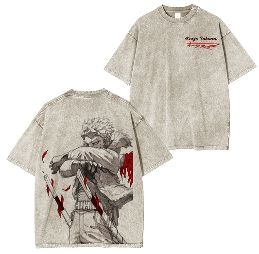 Keigo Takami,My Hero Academia Washed T-shirt/Crewneck/Hoodie