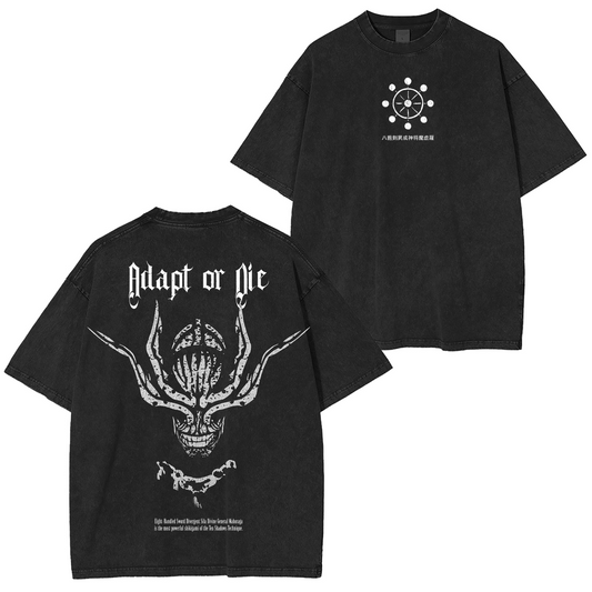 Mahoraga Jujutsu Kaisen Washed T-shirt/Crewneck/Hoodie