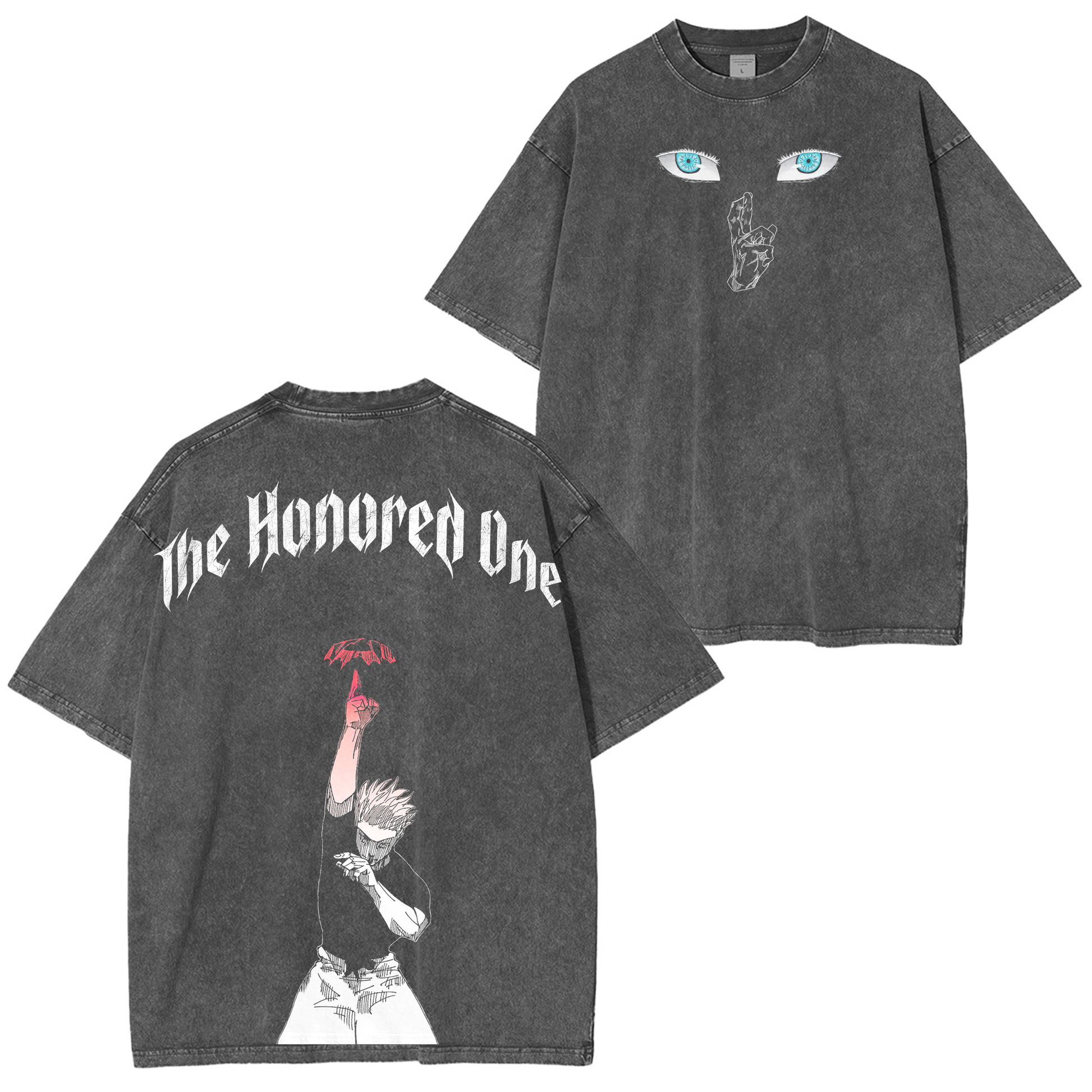 Gojo,Jujutsu Kaisen Anime Washed T-shirt/Crewneck/Hoodie