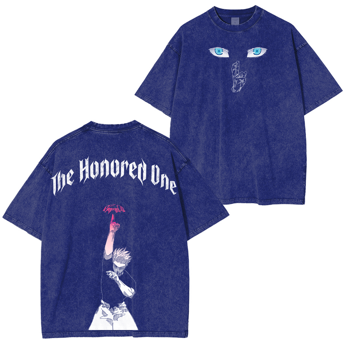 Gojo,Jujutsu Kaisen Anime Washed T-shirt/Crewneck/Hoodie