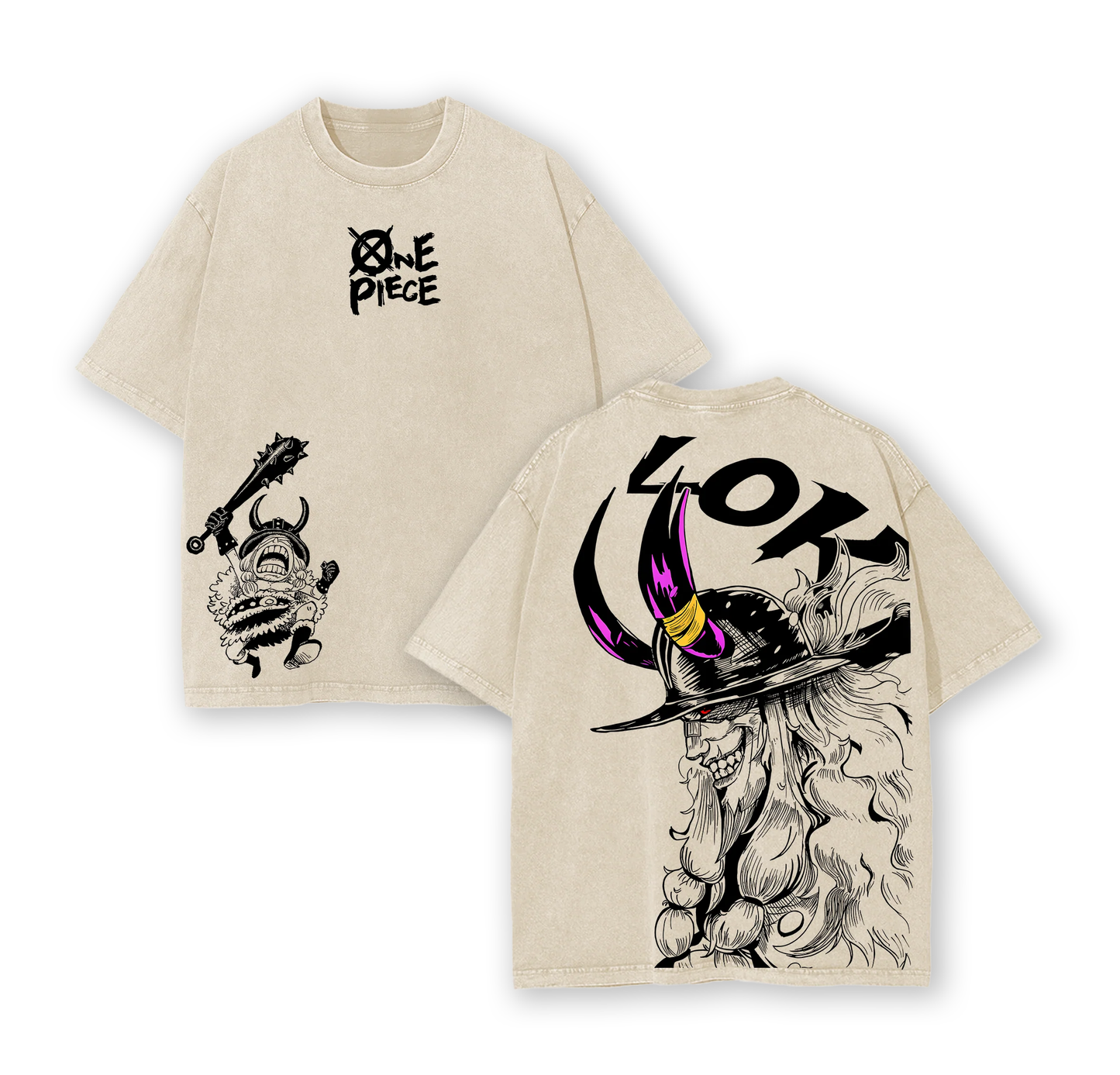 Loki - One Piece Vintage Washed T-shirt/Crewneck/Hoodie