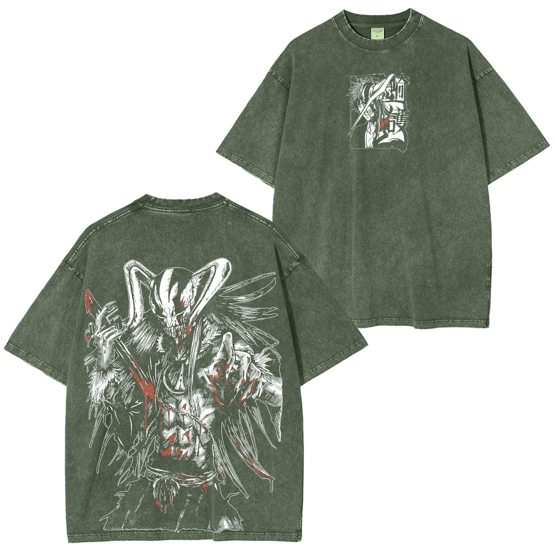 Bleach Anime Washed T-shirt/Crewneck/Hoodie