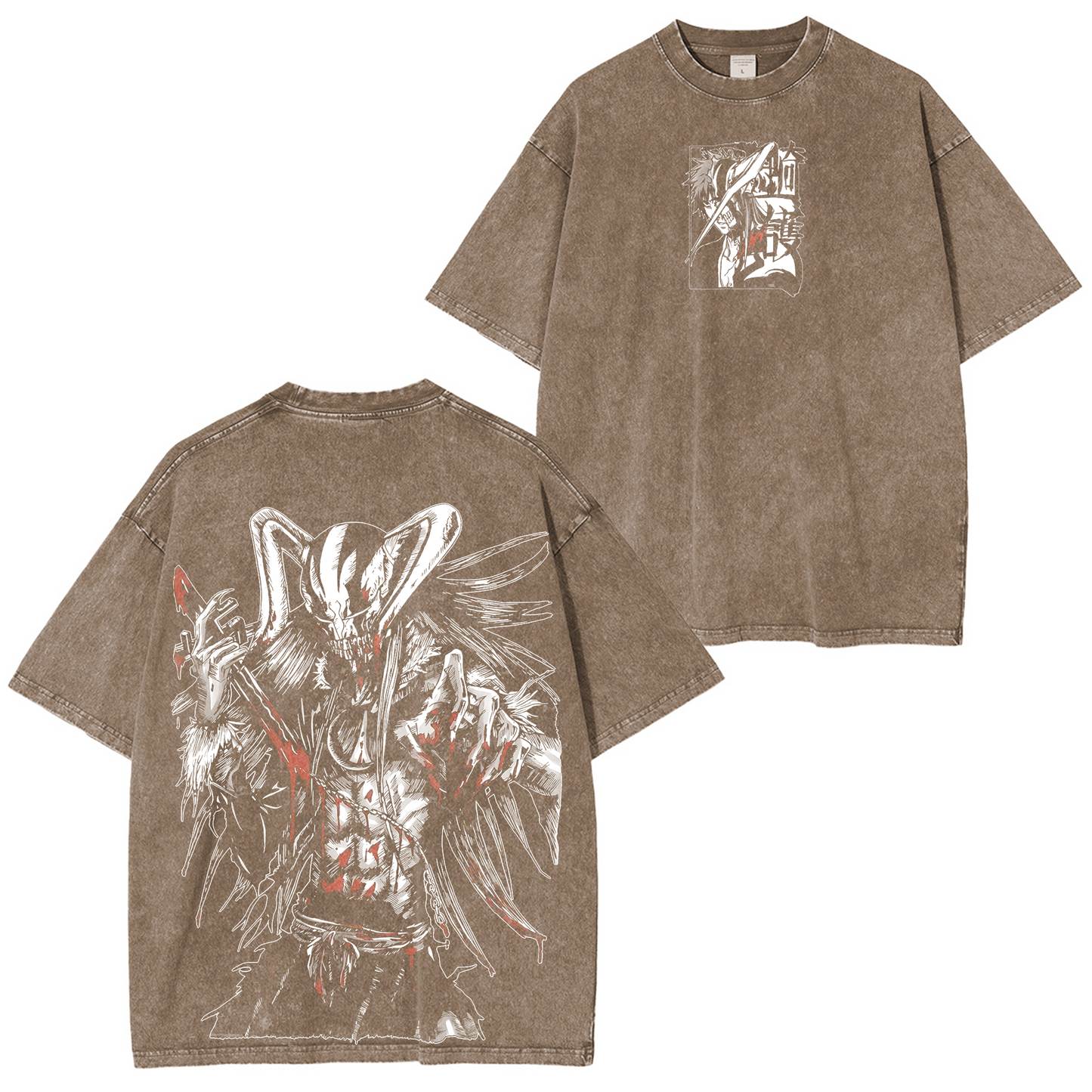 Bleach Anime Washed T-shirt/Crewneck/Hoodie