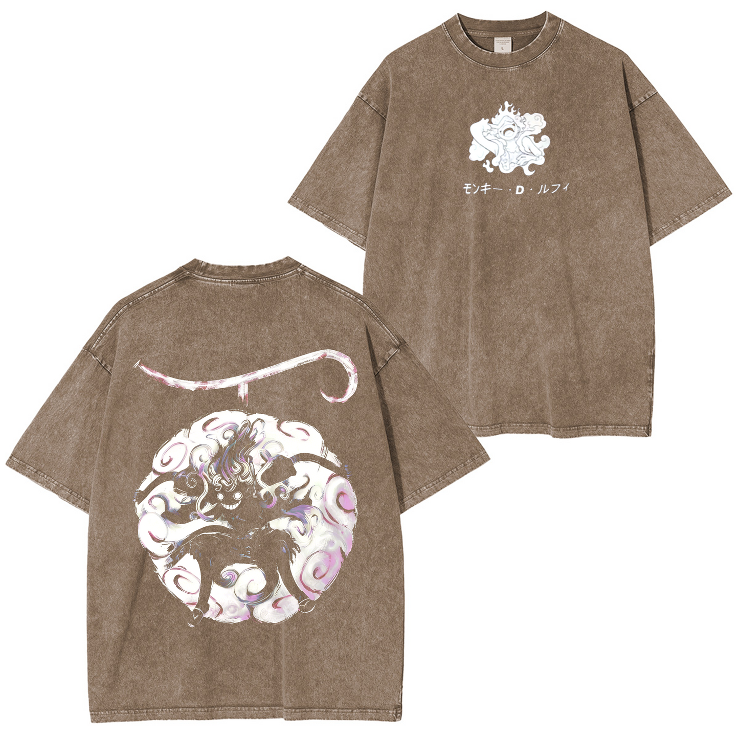 One Piece Anime Washed T-shirt/Crewneck/Hoodie