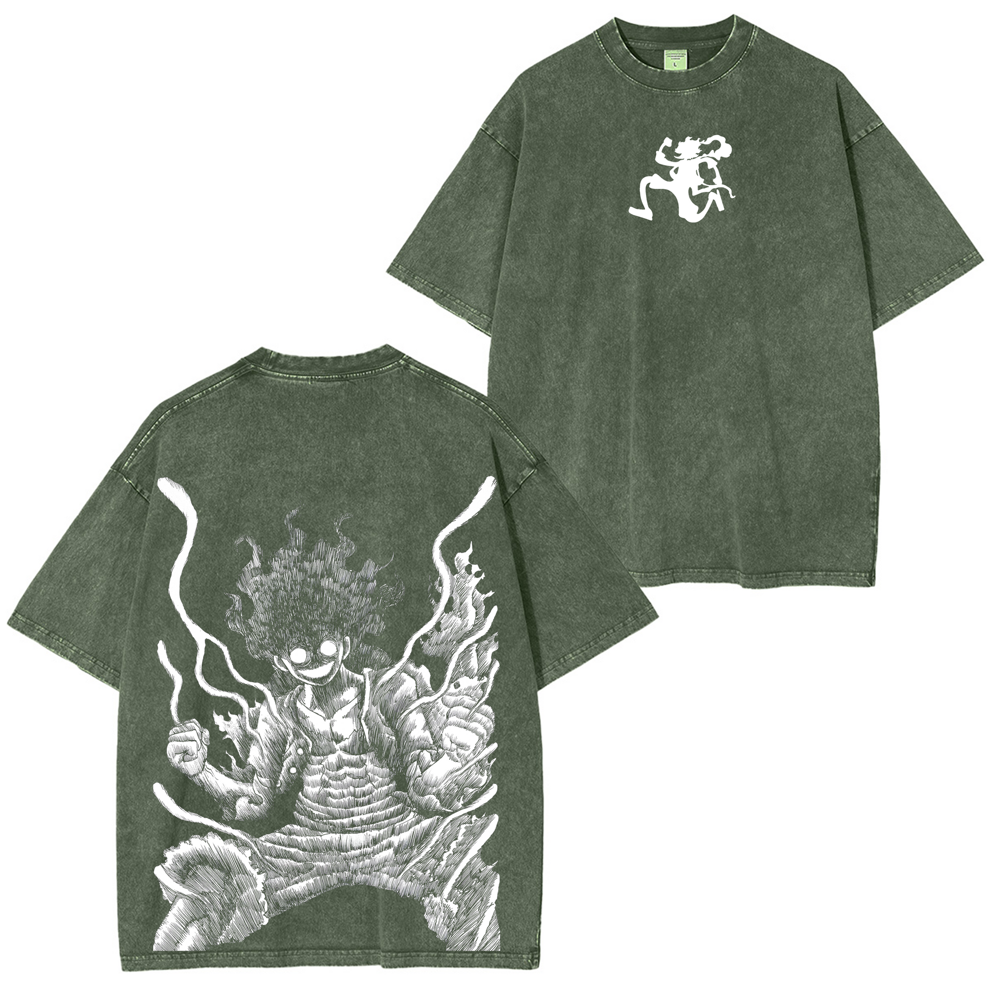Luffy,One Piece Anime Washed T-shirt/Crewneck/Hoodie
