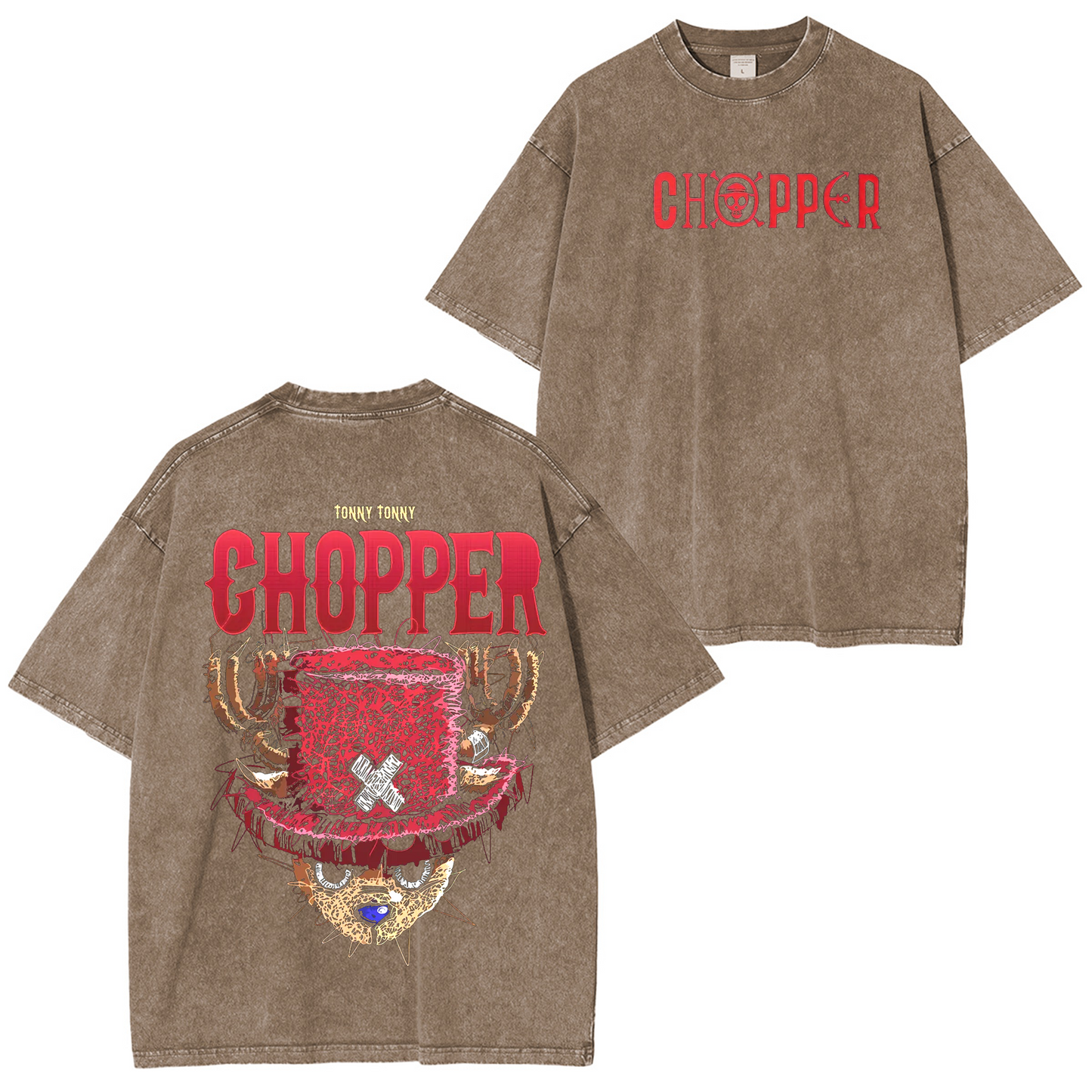 One Piece Anime Washed T-shirt/Crewneck/Hoodie