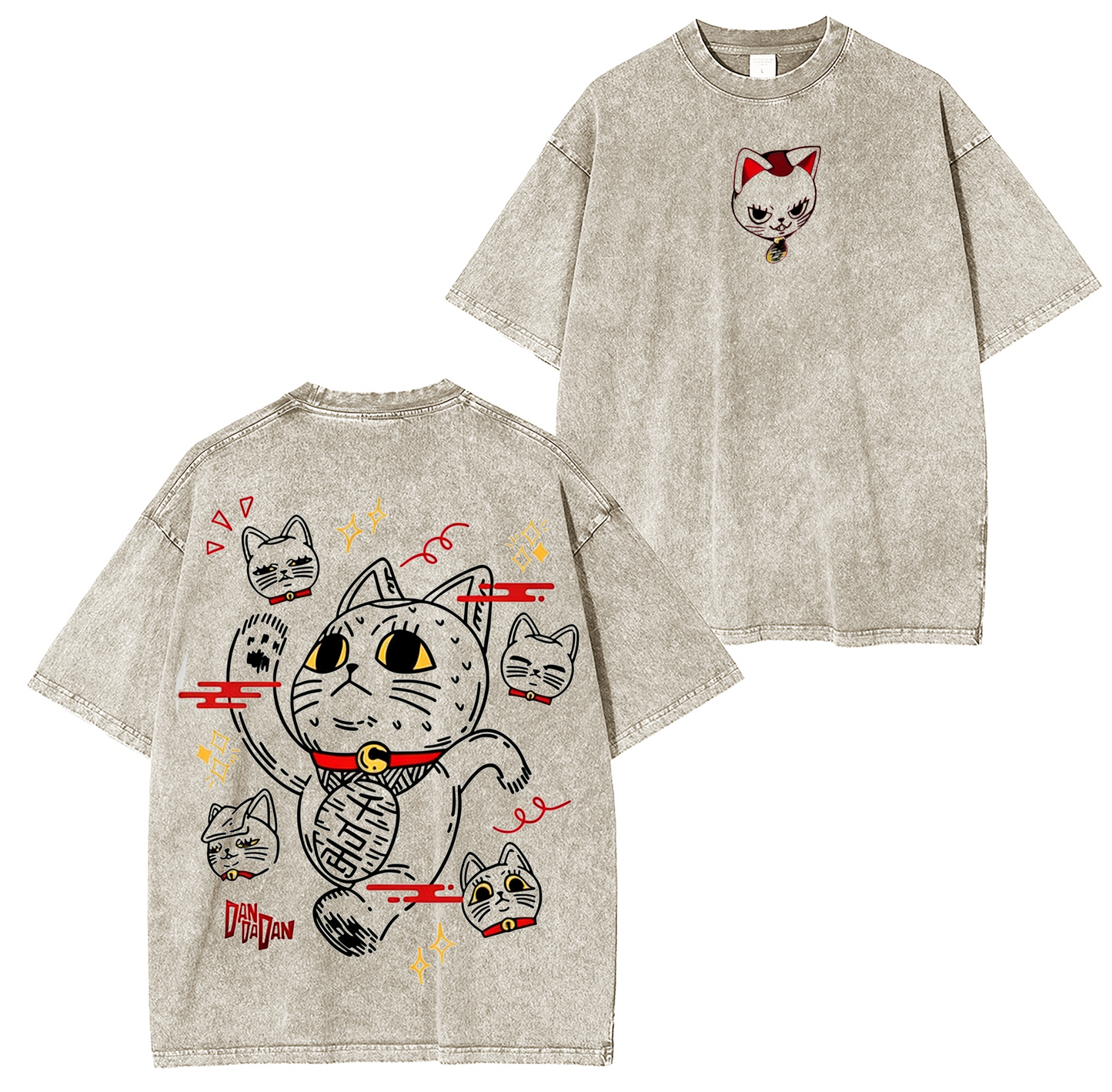 Turbo Granny,Dandadan Anime Polera Lavada