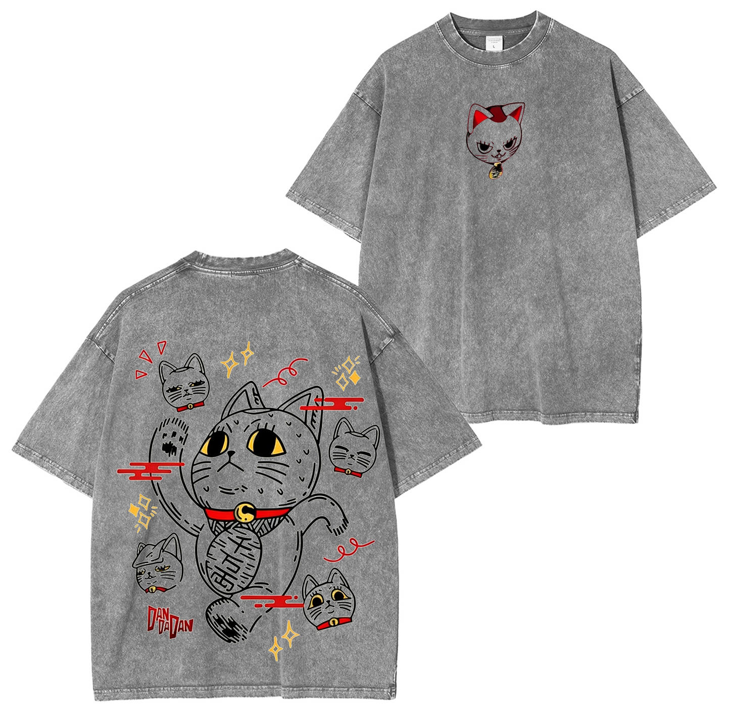 Turbo Granny,Dandadan Anime Polera Lavada