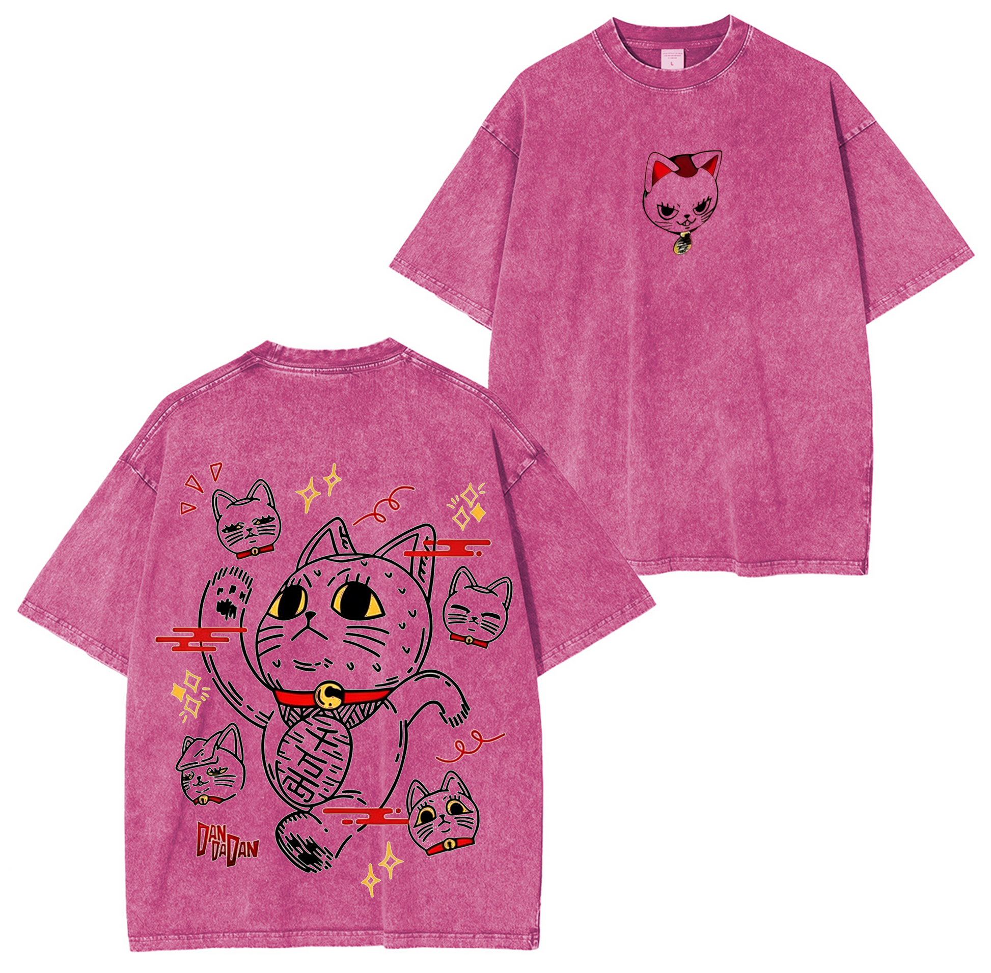 Turbo Granny,Dandadan Anime Polera Lavada