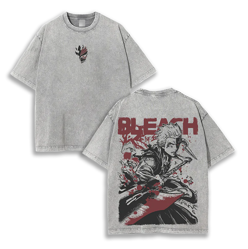 Ichigo Kurosaki Bleach Anime Polera Lavada