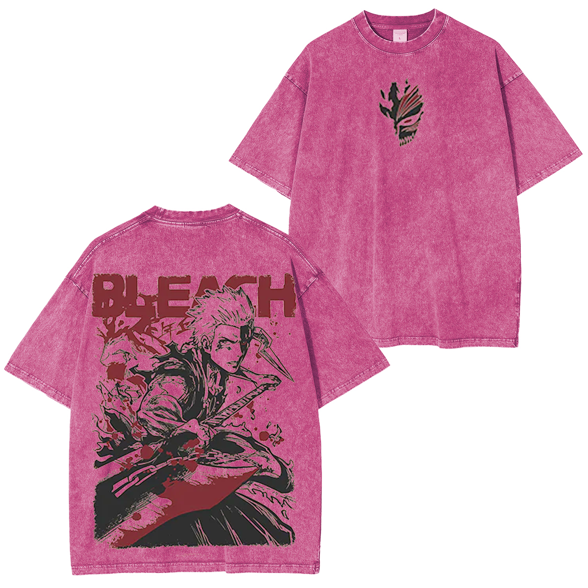 Ichigo Kurosaki Bleach Anime Polera Lavada