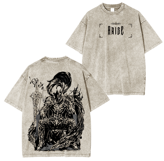Igris, Solo Leveling Anime Washed T-shirt/Crewneck/Hoodie