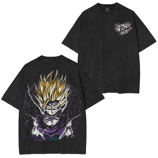 Gohan ,Dragon Ball Anime Washed T-shirt/Crewneck/Hoodie
