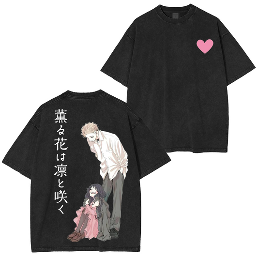 The Fragrant Flower Blooms with Dignity Anime Washed T-shirt/Crewneck/Hoodie