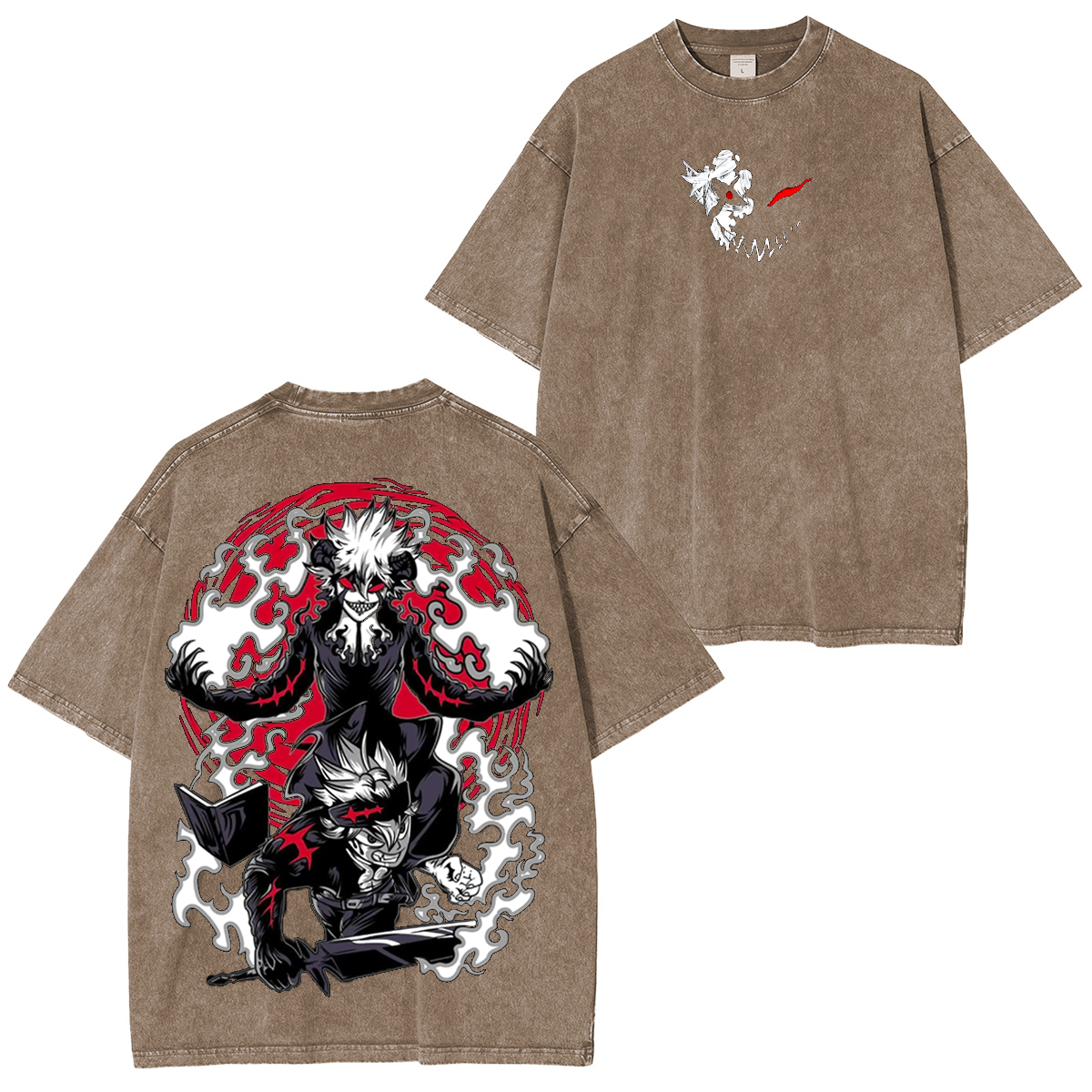 Asta Black Clover Anime Polera Unisex Lavada