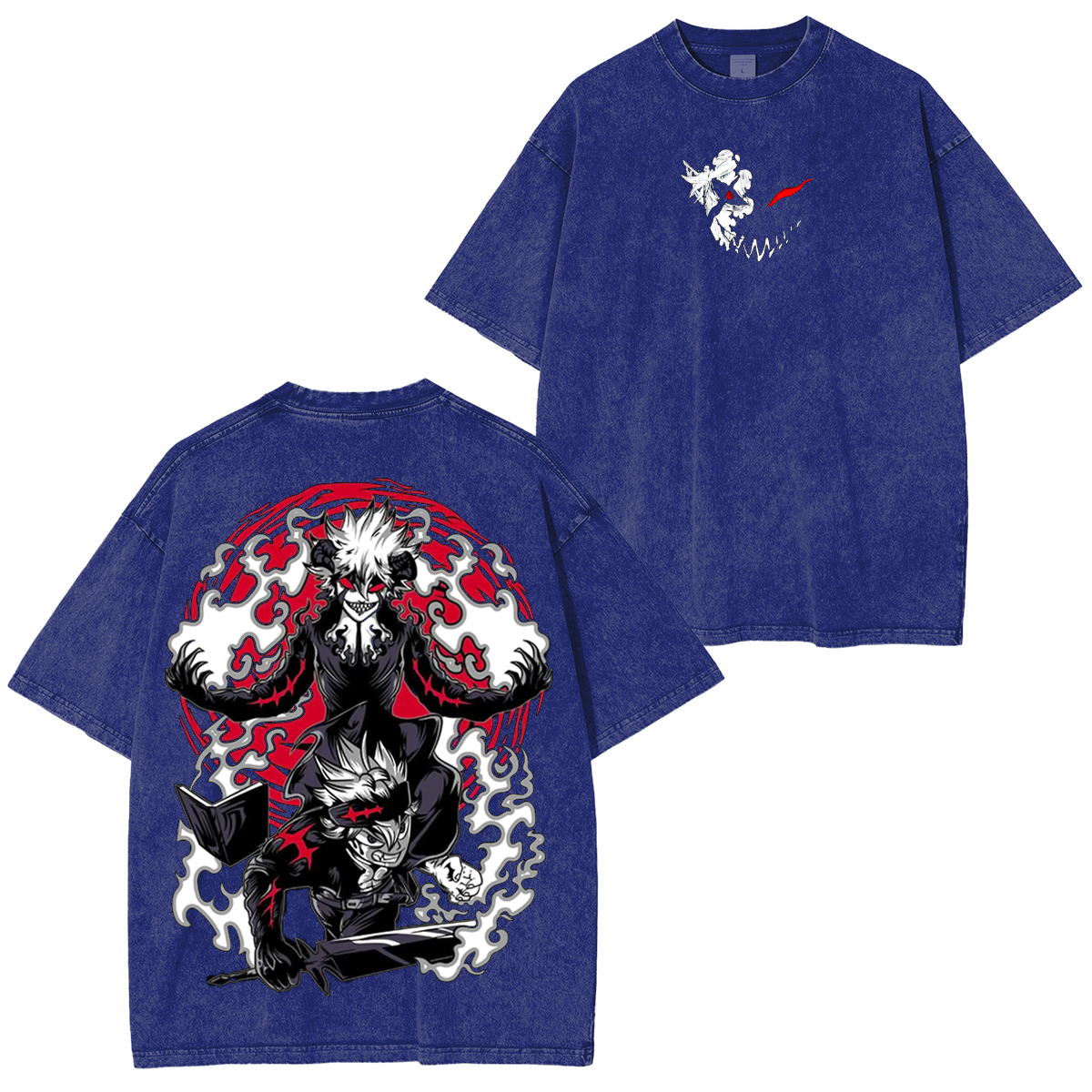 Asta Black Clover Anime Polera Unisex Lavada