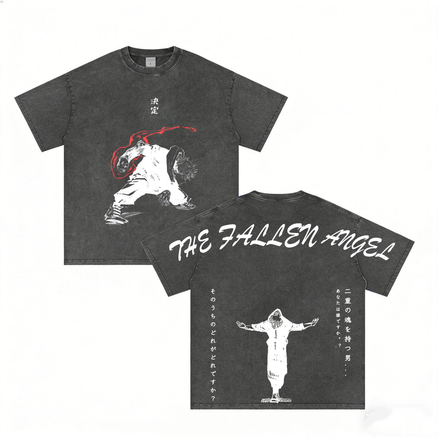 Jujutsu Kaisen Anime Washed T-shirt/Crewneck/Hoodie