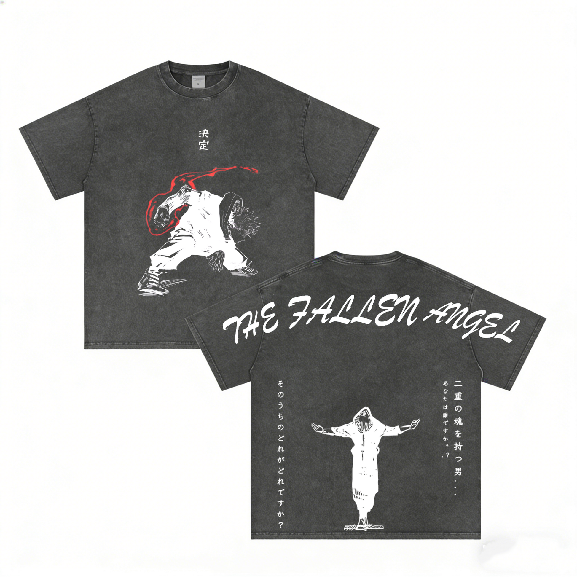 Jujutsu Kaisen Anime Washed T-shirt/Crewneck/Hoodie