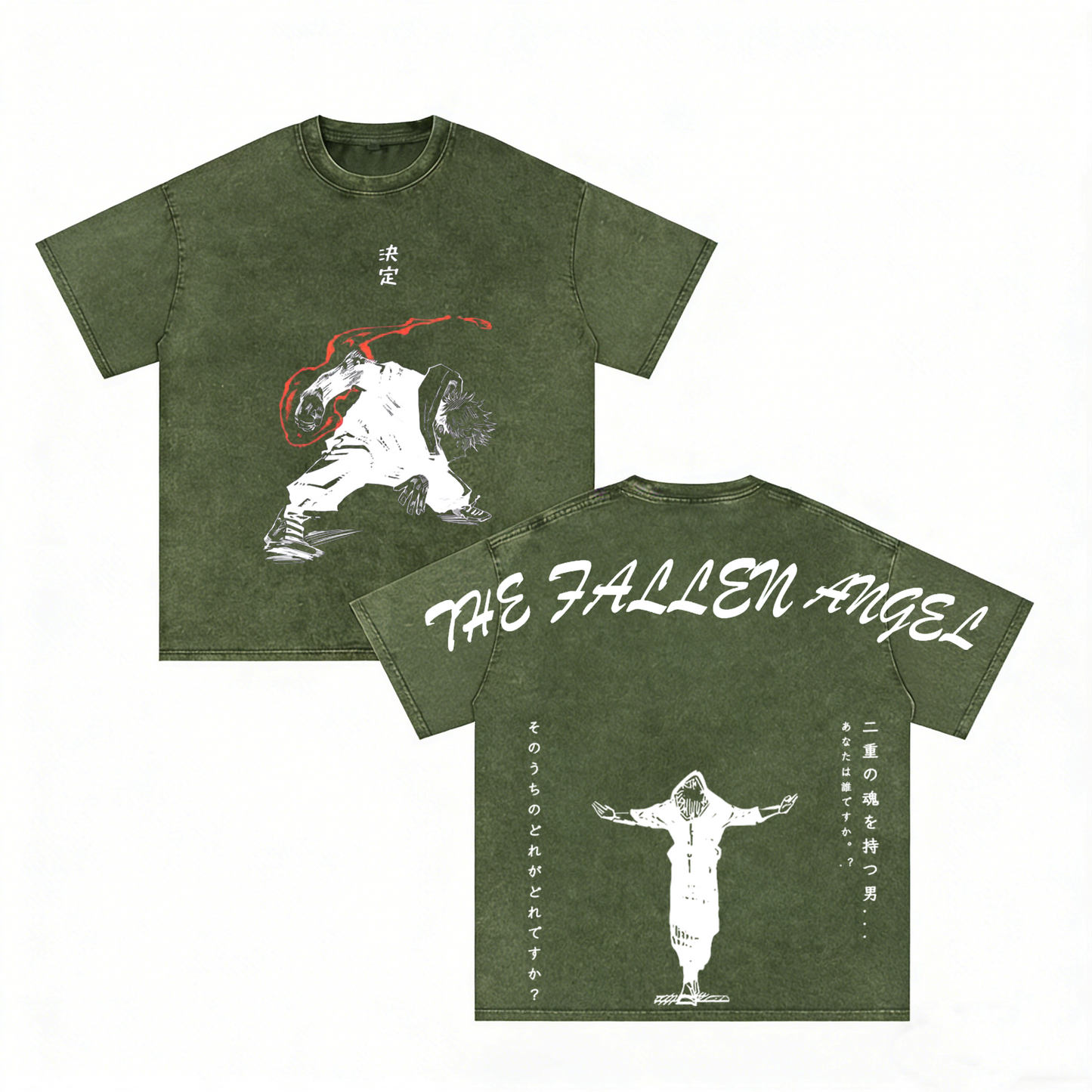 Jujutsu Kaisen Anime Washed T-shirt/Crewneck/Hoodie