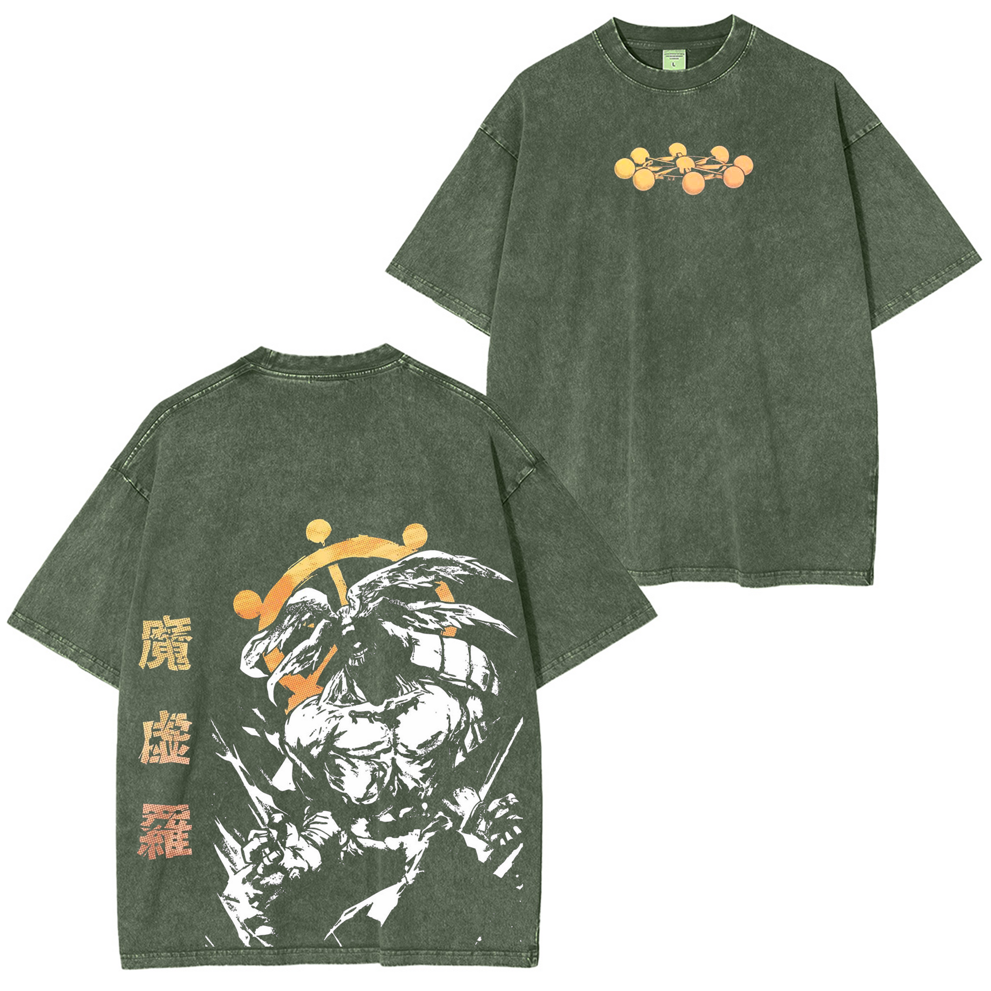 Mahoraga, Jujutsu Kaisen Anime Washed T-shirt/Crewneck/Hoodie
