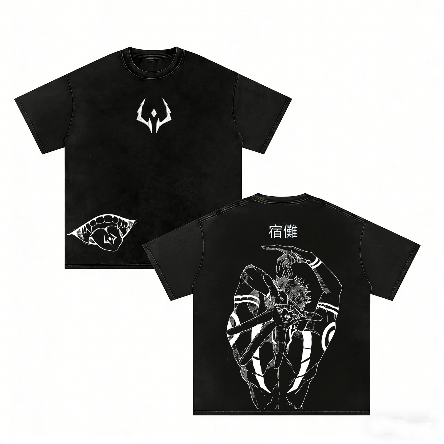 Ryomen Sukuna,Jujutsu Kaisen Anime Washed T-shirt/Crewneck/Hoodie