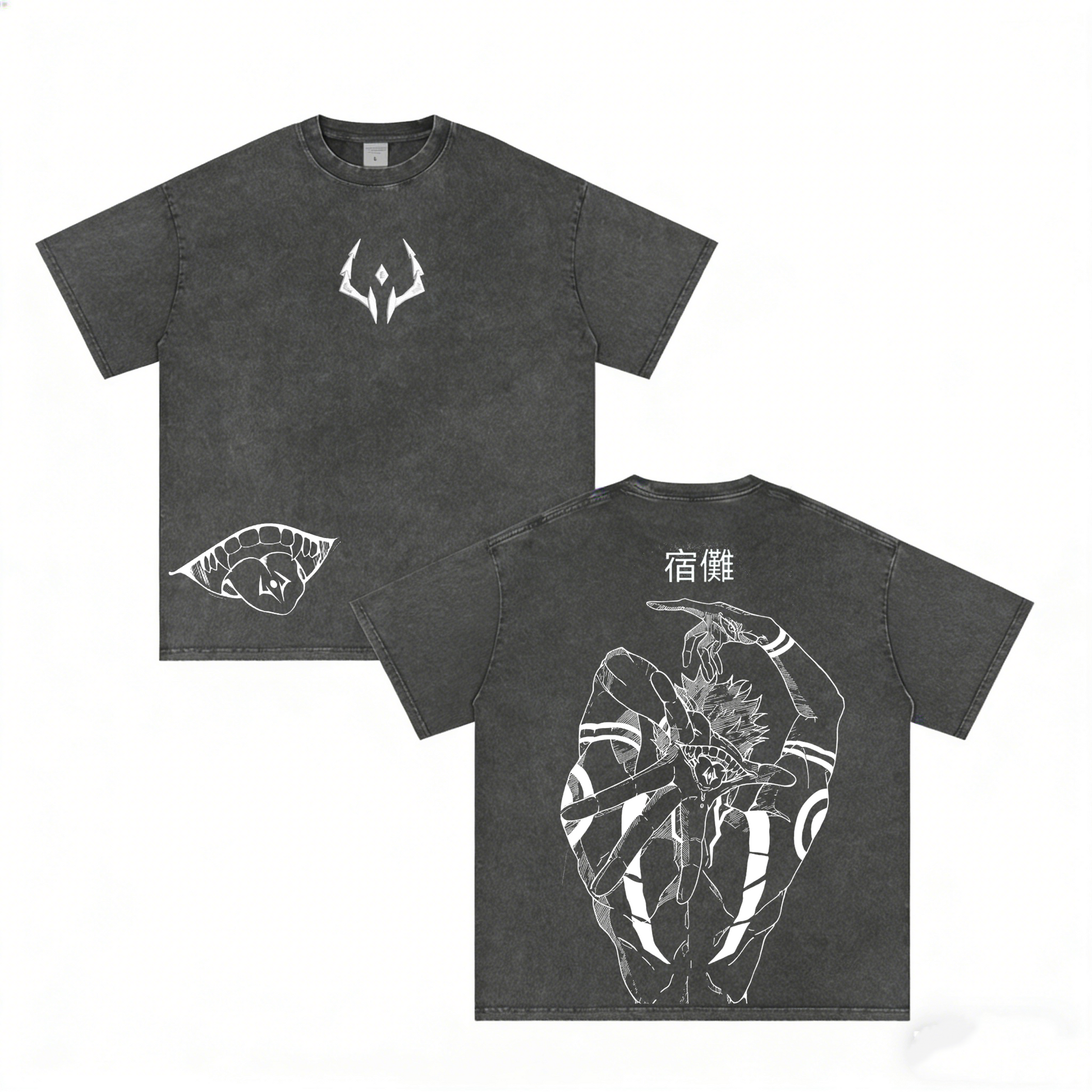 Ryomen Sukuna,Jujutsu Kaisen Anime Washed T-shirt/Crewneck/Hoodie