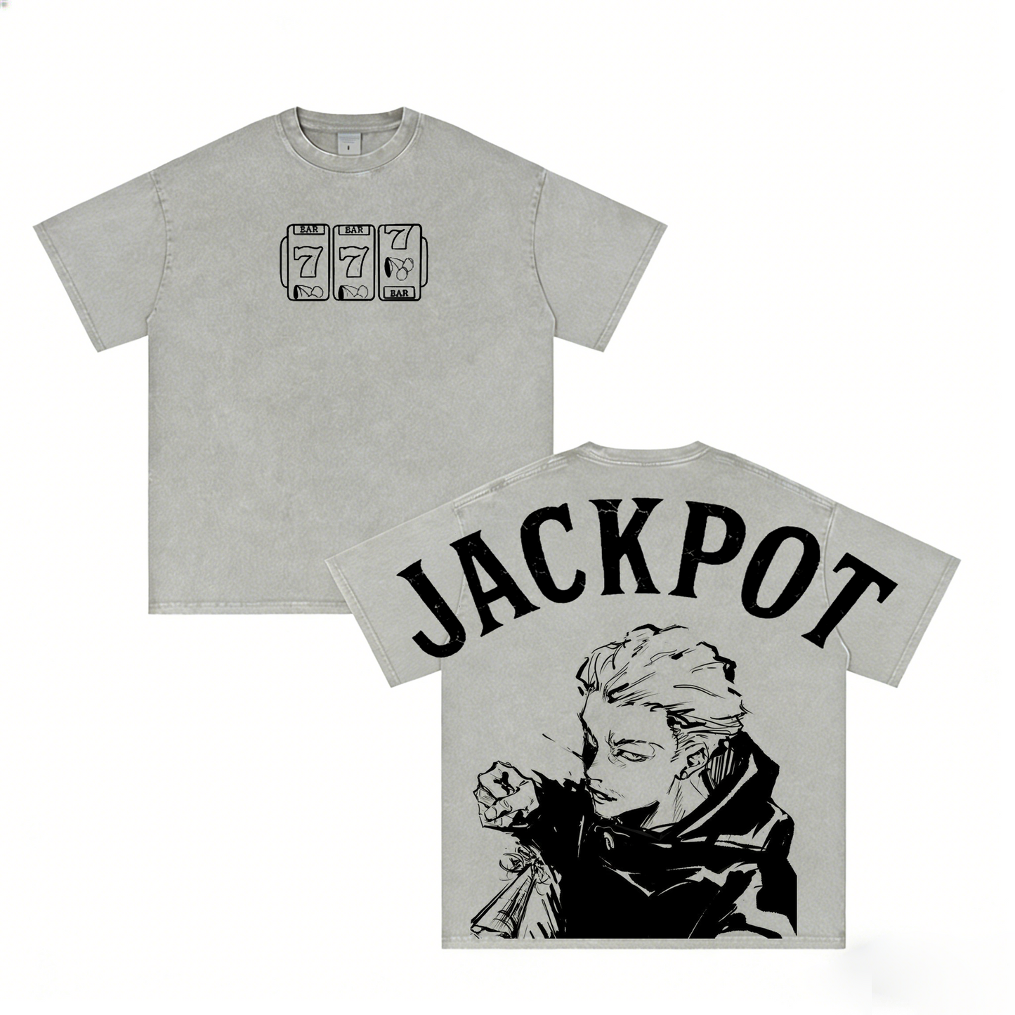 Hakari 777,Jujutsu Kaisen Season 3 Anime Washed T-shirt/Crewneck/Hoodie