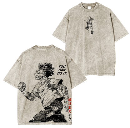 Deku My Hero Academia Anime Polera Lavada