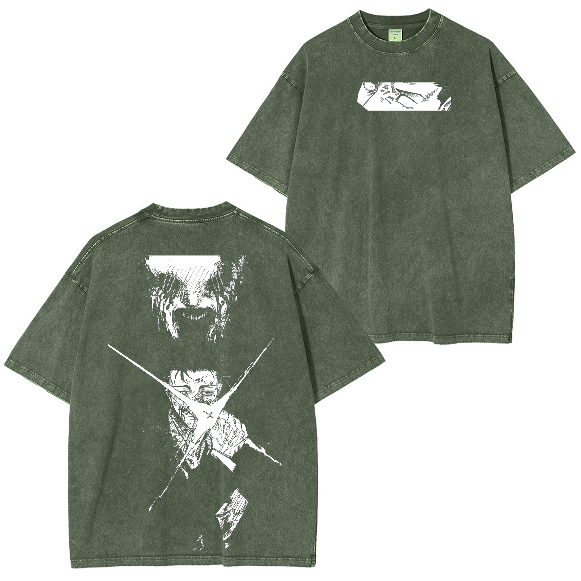 Higuruma Hiromi Jujutsu Kaisen Anime Washed T-shirt/Crewneck/Hoodie