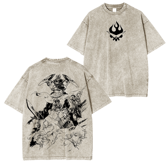 Gurren Lagann Anime Washed T-shirt/Crewneck/Hoodie