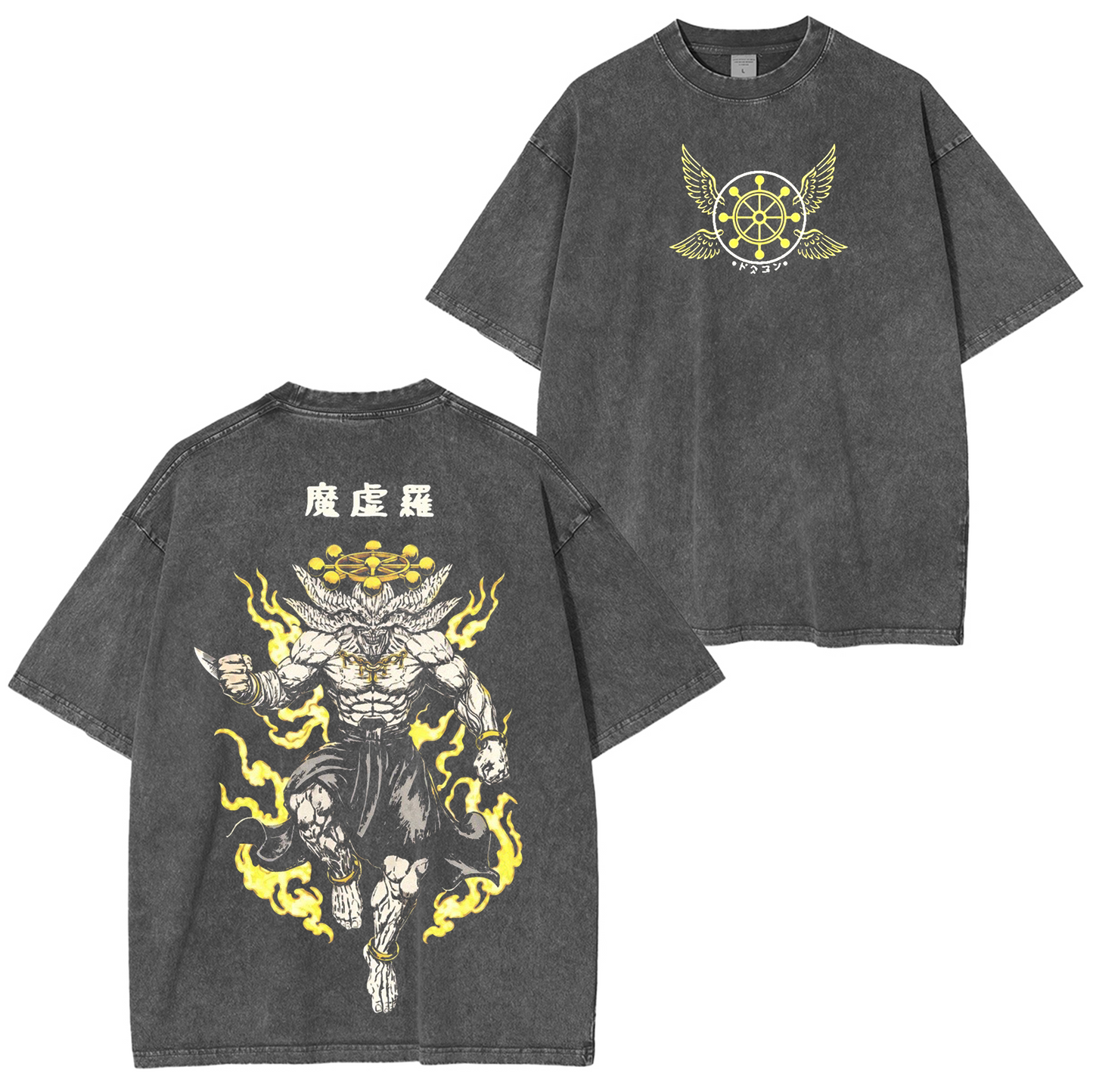 Mahoraga, Jujutsu Kaisen Anime Washed T-shirt/Crewneck/Hoodie