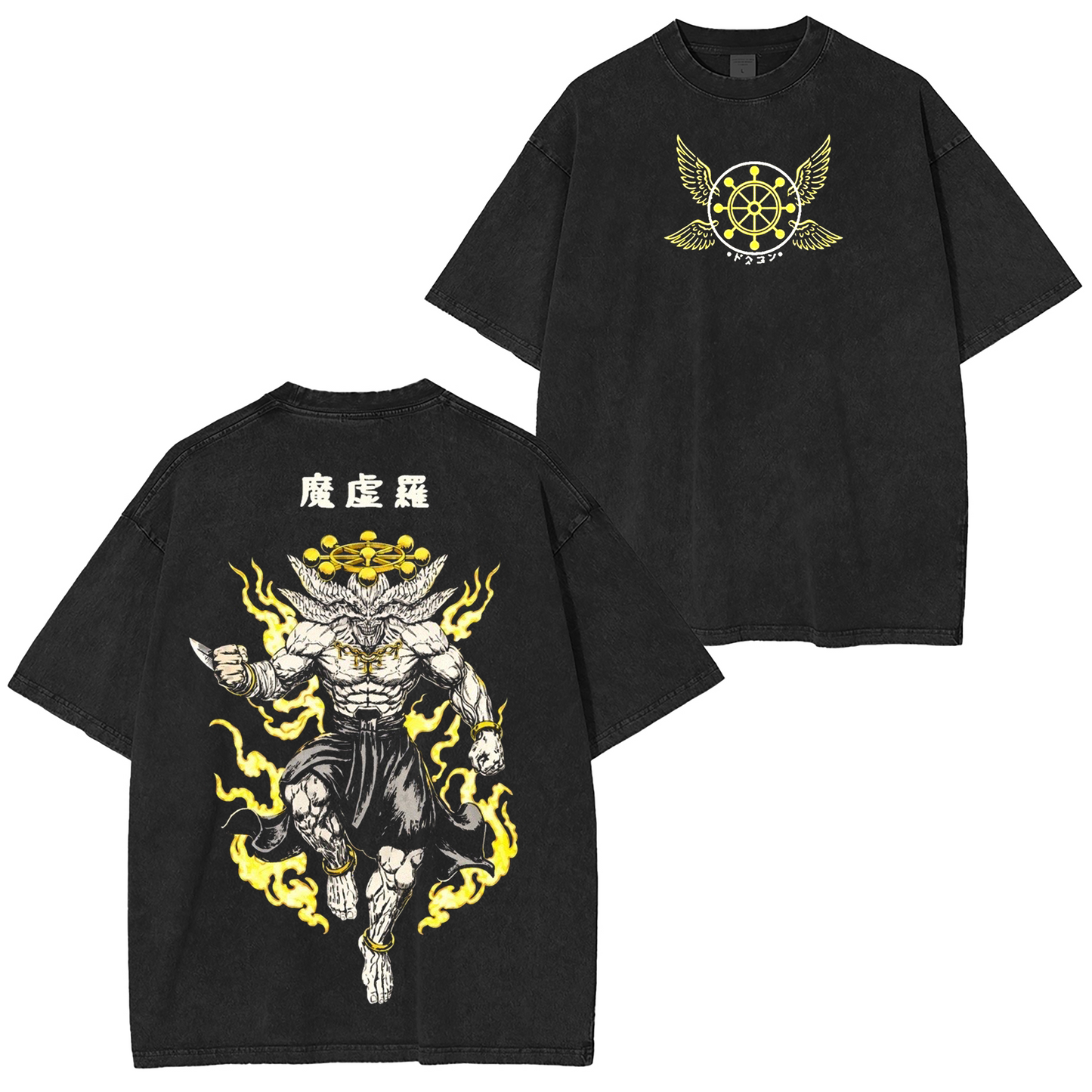 Mahoraga, Jujutsu Kaisen Anime Washed T-shirt/Crewneck/Hoodie
