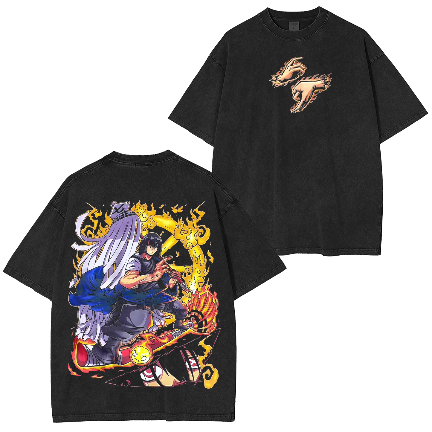 Benimaru,Fire Force Anime Washed T-shirt/Crewneck/Hoodie