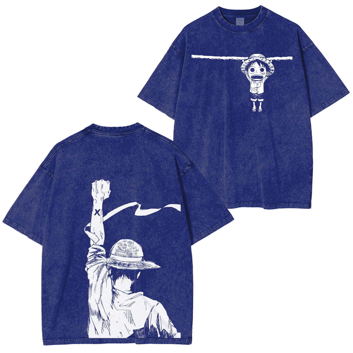 Luffy,One Piece Anime Washed T-shirt/Crewneck/Hoodie
