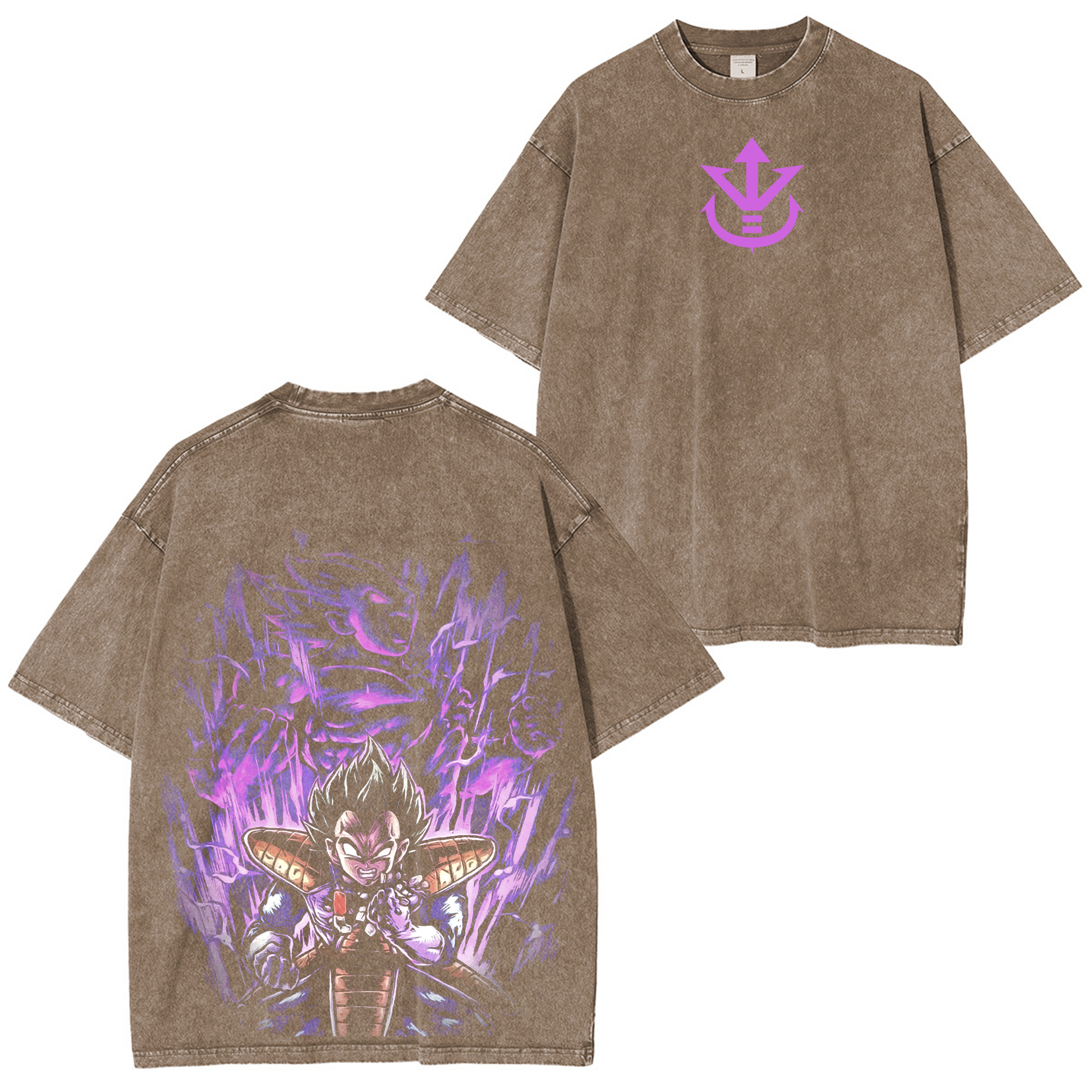 Vegeta,Dragon Ball Anime Washed T-shirt/Crewneck/Hoodie