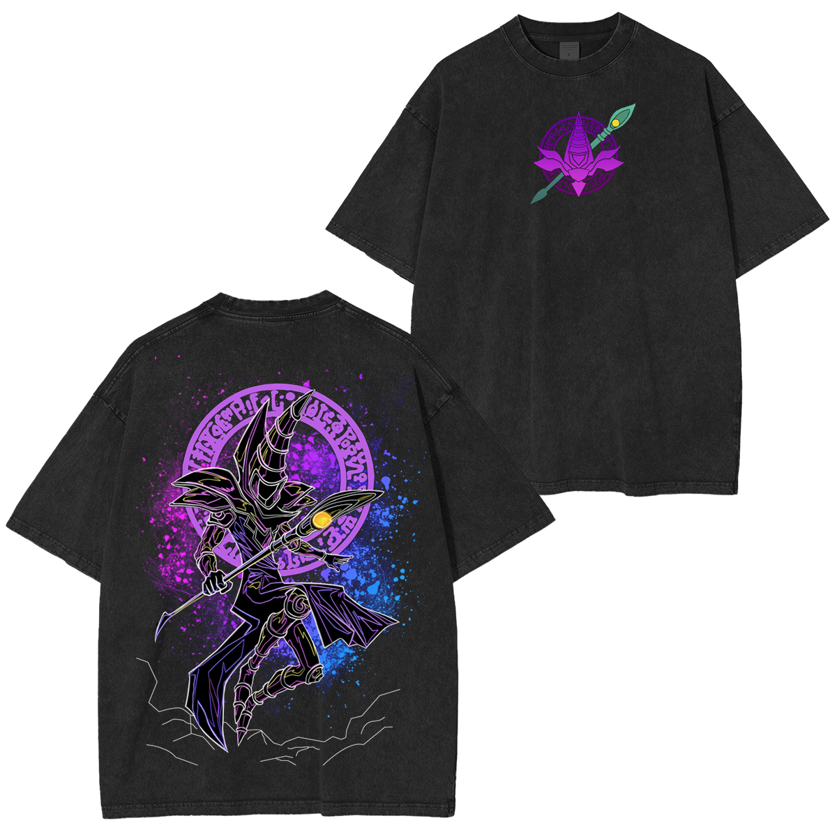 Dark magician,Yu-Gi-Oh! Polera Unisex Lavada